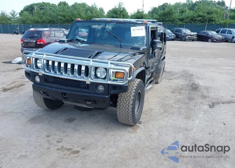 2005 Hummer H2 Suv from USA, damaged, VIN 5GRGN23UX5H101905
